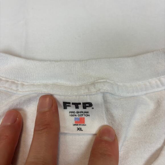 FTP Stiizy Logo Short Sleeve T Shirt Men's XL Streetwear Skater Rare - Picture 6 of 7